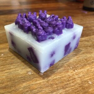 Fun Kids Purple and White Soap